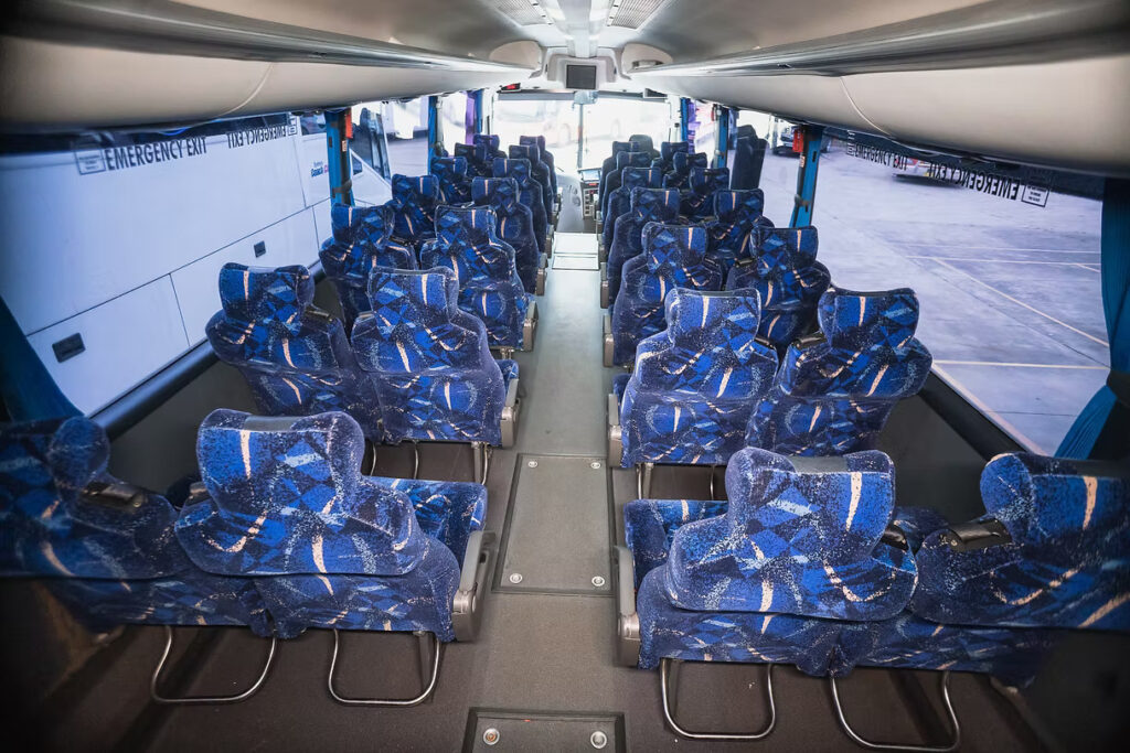 37 seater coach inner