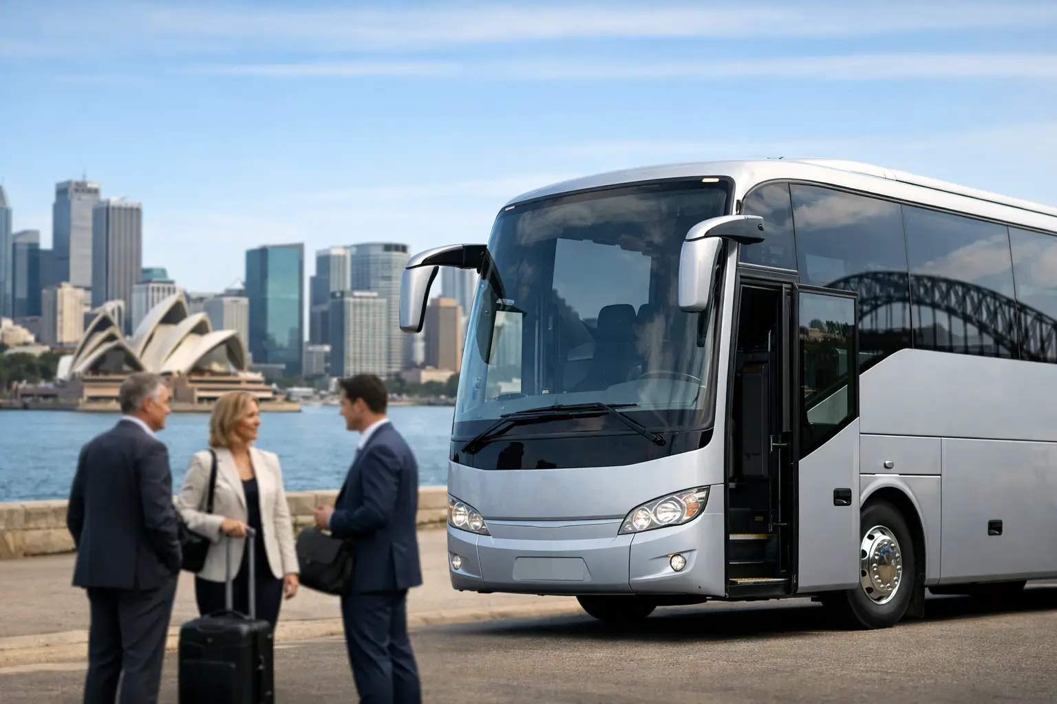 Corporate Coach Charter Sydney for Business Travel