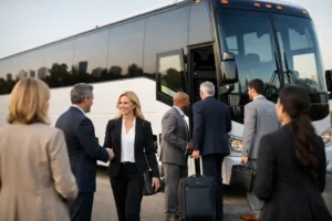 Executive Coach Charter Bus for Group Travel