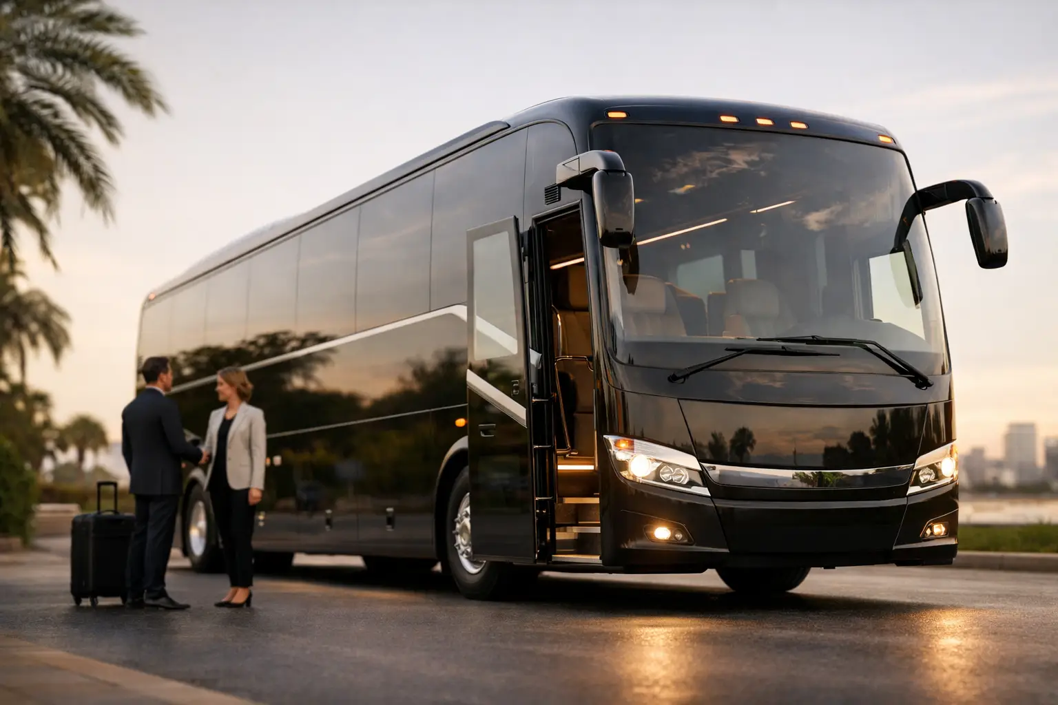 Luxury Coach Bus Charter Done Right