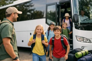 School Camp Bus Hire Done Properly