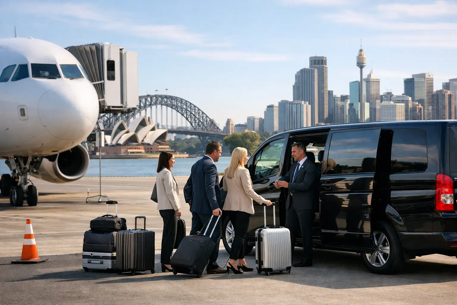 Sydney Airport Transport to CBD for Groups