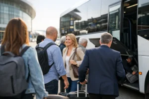 Airport Bus Transfer for Stress-Free Groups