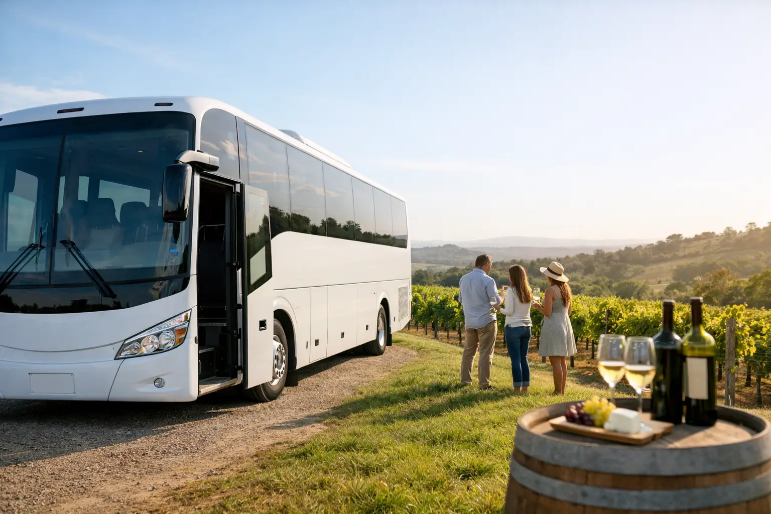 Winery Tour Bus Hire Done Properly