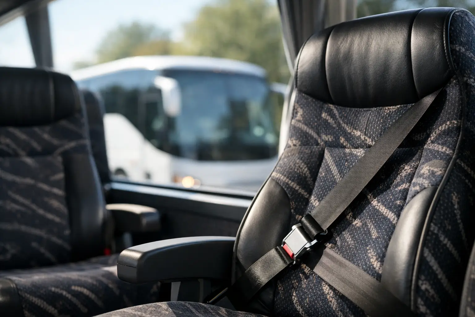 Do Charter Buses Have Seatbelts? What to Check