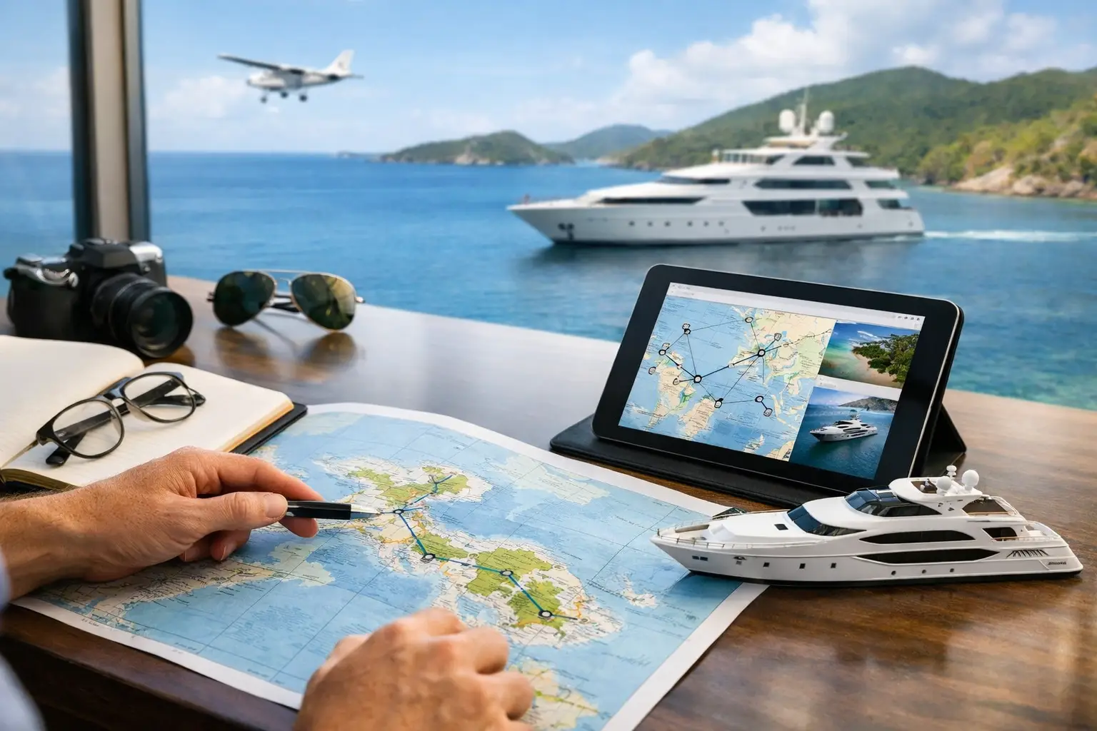 Plan a Multi Stop Charter Itinerary With Ease