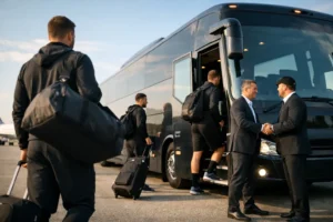 Sports Team Bus Transport That Runs on Time